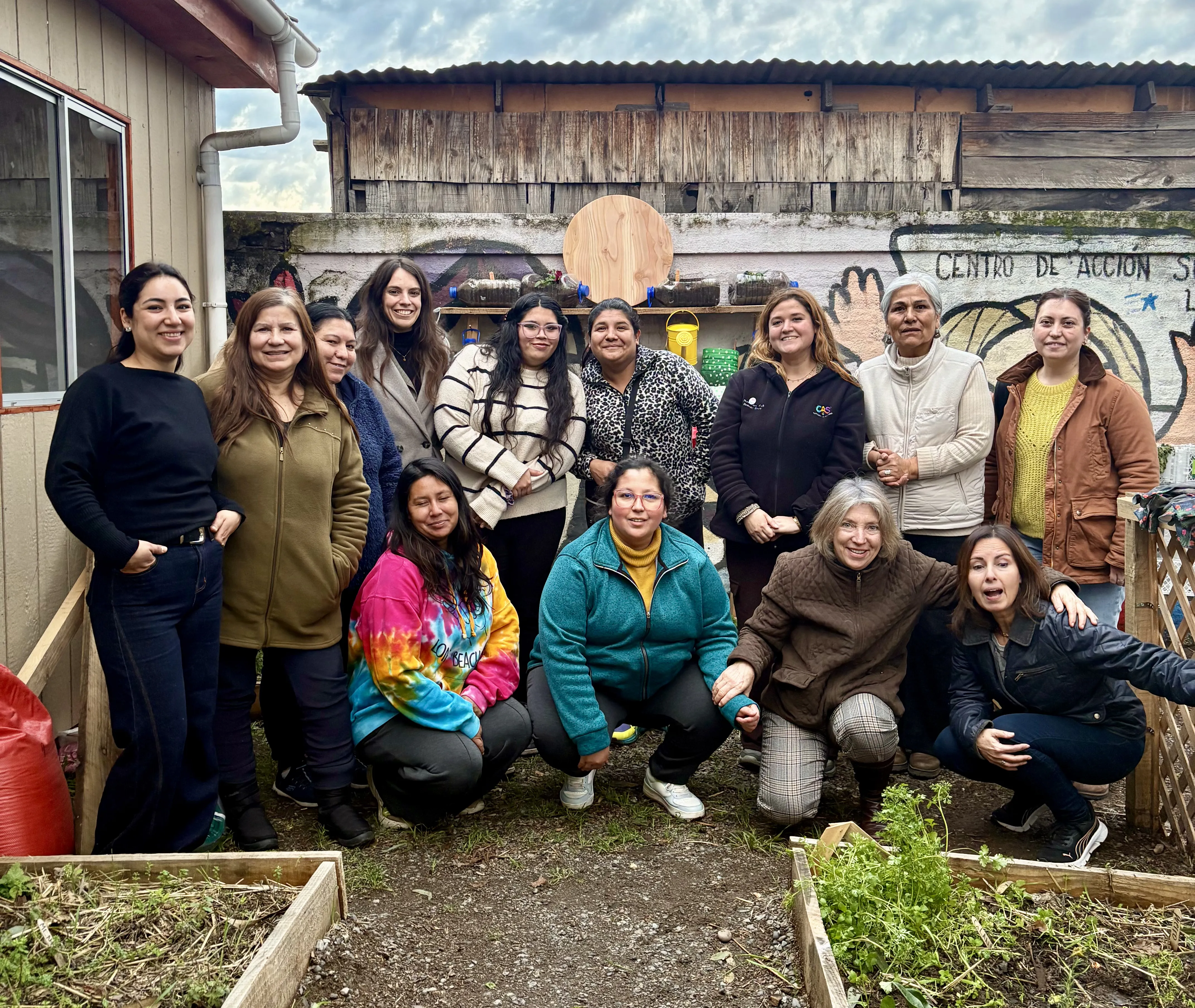 Inauguración huerto Raíces Unidas